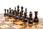 Handmade Wooden Chess Set, Classic Board, 40 cm - photo 5