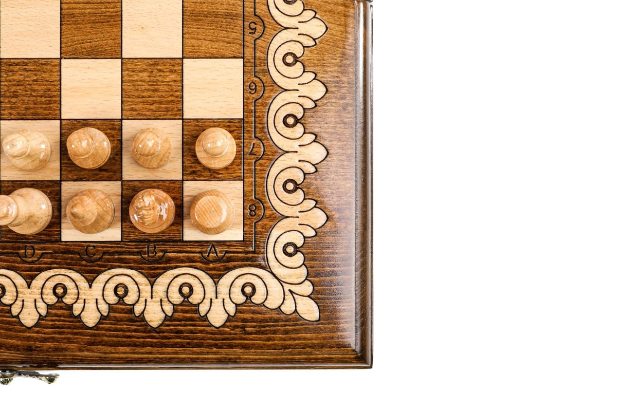 Juego de ajedrez clásico, 40 cm (modelo 21217) – foto 8