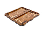 Handmade Walnut Chess and Backgammon Set with Eternity Sign, 60 cm - photo 3
