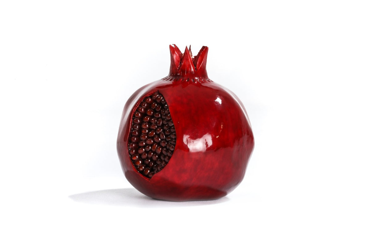Handmade Wooden Pomegranate Decor, 14 cm - photo 5