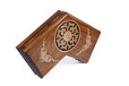 Handmade Wooden Backgammon Set for Three Players, 40 cm - photo 4