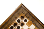 Handmade Wooden Chess and Backgammon Set, Classic Board, 60 cm - photo 9