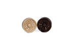 Handcrafted Wooden Backgammon Pieces, Set of 32 - photo 4