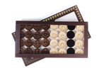 Handcrafted Wooden Backgammon Pieces, Set of 32 - photo 6