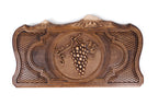 Handmade Wooden Backgammon Set with Grapes and Ararat Outline, 60 cm - photo 10