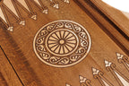 Handmade Wooden Backgammon Set with Grapes and Ararat Outline, 60 cm - photo 12