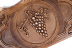 Handmade Wooden Backgammon Set with Grapes and Ararat Outline, 60 cm - photo 2