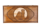 Handmade Wooden Backgammon Set with Artsakh Monument, 60 cm - photo 9