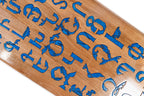 Handmade Wooden Backgammon Set with Armenian Alphabet, 60 cm - photo 2