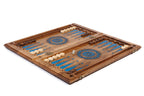 Handmade Walnut Backgammon Set with Pomegranate Tree, 60 cm - photo 3