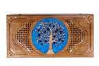 Handmade Walnut Backgammon Set with Pomegranate Tree, 60 cm - photo 9