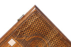 Handmade Wooden Backgammon Set with Eternity Sign, 50 cm - photo 9