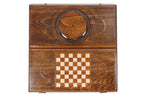 Handmade Wooden Backgammon Set with Eternity Sign, 50 cm - photo 10