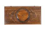 Handmade Wooden Backgammon Set with Eternity Sign, 50 cm - photo 11