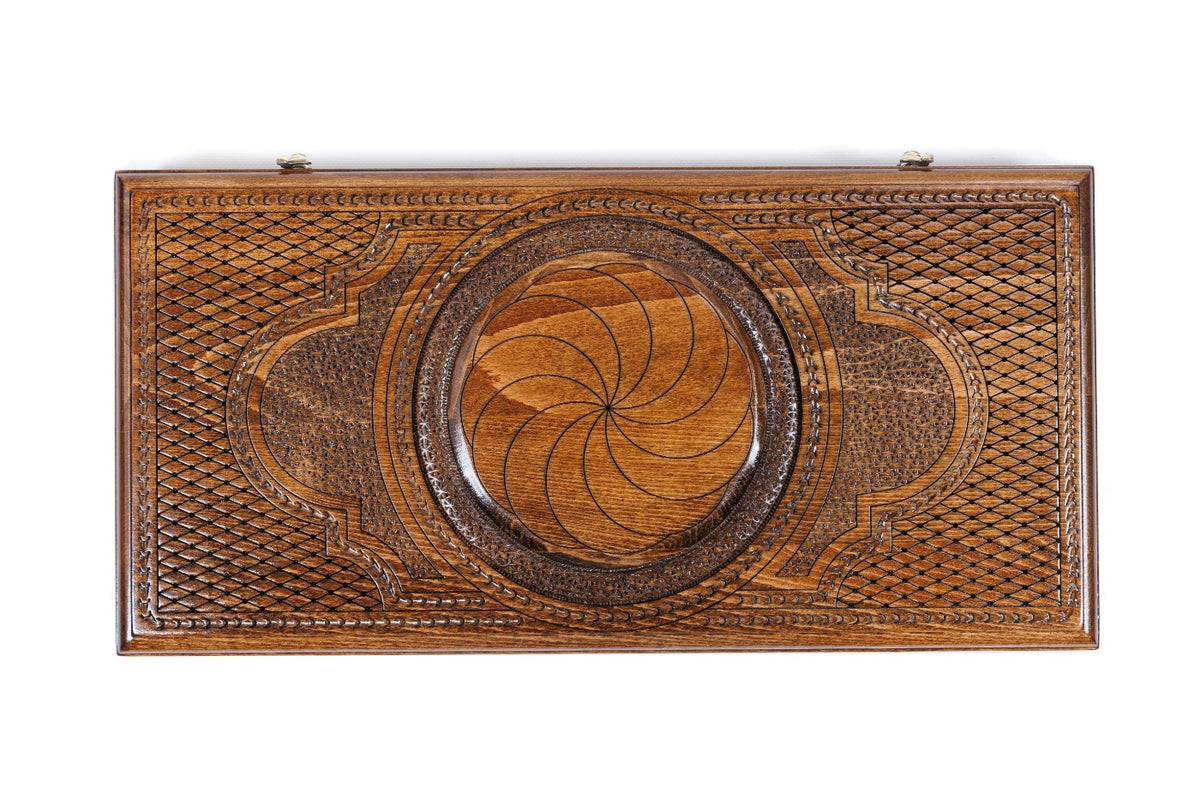 Backgammon-Set mit Ewigkeitszeichen, 50 cm – Foto 11