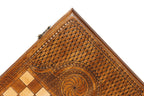 Handmade Wooden Backgammon Set with Mount Ararat, 50 cm - photo 8