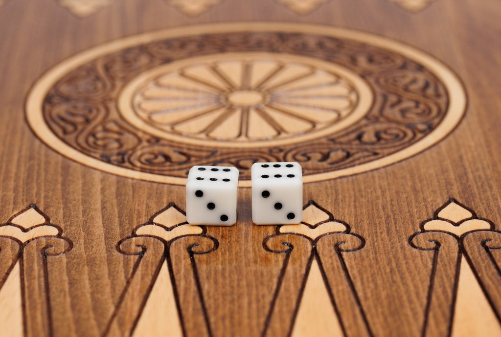 Handmade Wooden Backgammon Set with Mount Ararat, 50 cm - photo 10