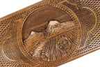 Handmade Wooden Backgammon Set with Mount Ararat, 50 cm - photo 2