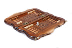 Handmade Wooden Backgammon Set with Armenian Coat of Arms and Ararat Outline, 30 cm - photo 3