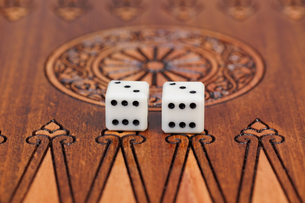 Handmade Wooden Backgammon Set with Armenian Coat of Arms and Ararat Outline, 30 cm - photo 10