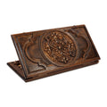 Handmade Wooden Backgammon Set with Armenian Ornament, 70 cm