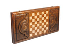 Handmade Wooden Backgammon Set with Armenian Ornament, 70 cm - photo 4