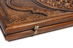 Handmade Wooden Backgammon Set with Armenian Ornament, 70 cm - photo 9