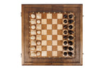 Handmade Wooden Chess and Backgammon Set, Classic Board, 50 cm - photo 7