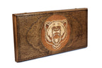 Handmade Wooden Backgammon Set with Bear, 60 cm - photo 7