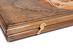 Handmade Wooden Backgammon Set with Bear, 60 cm - photo 8