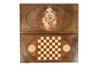 Handmade Wooden Backgammon Set with Bear, 60 cm - photo 10
