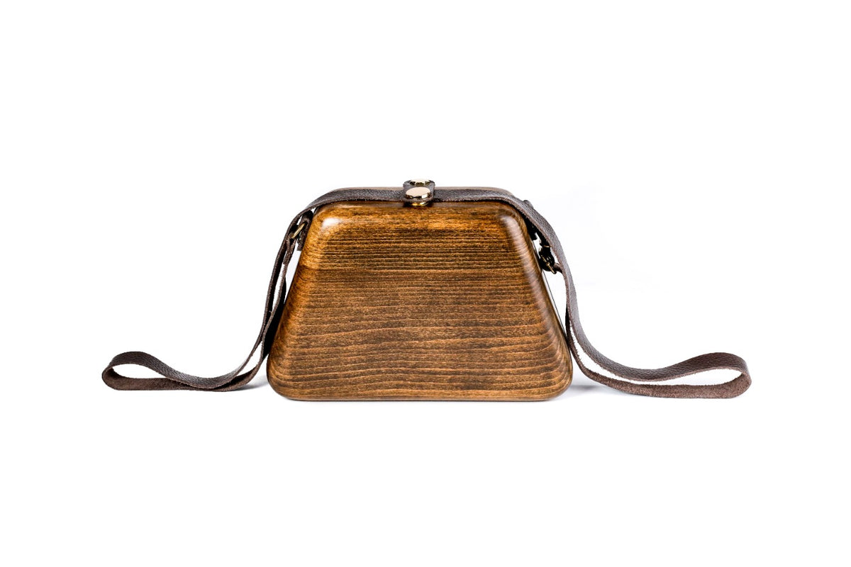 Brown Wooden Bag