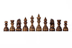 Klassisches Schachfiguren-Set aus Holz
