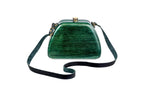 Unique Green Wood Bag,