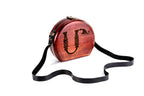 Bandolera de madera - Bolso de hombro único para mujer