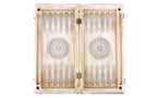 Handmade Wooden Backgammon Set with Armenian Coat of Arms - photo 7
