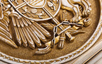 Handmade Wooden Backgammon Set with Armenian Coat of Arms - photo 9