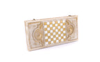 Handmade Wooden Backgammon Set with Pomegranates and Grapes, 60 cm - photo 4
