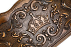 Handmade Wooden Backgammon Set with Rococo Pattern, 60 cm - photo 7