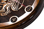 Reloj de pared con el escudo de Armenia