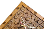 Wanduhr mit armenischem Alphabet