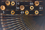 Lotto-Spielset aus Holz