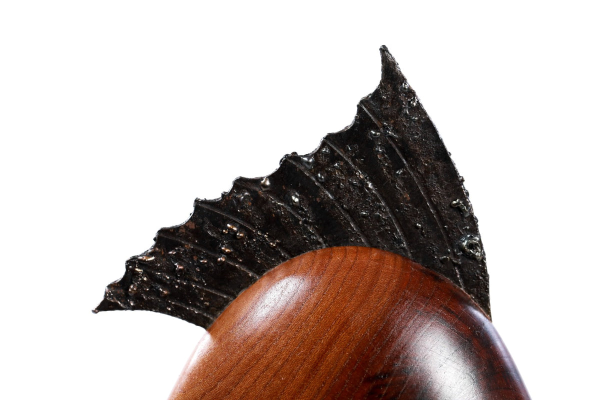 Wood Fish Sculpture
