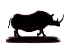 Skulptur eines Nashorns