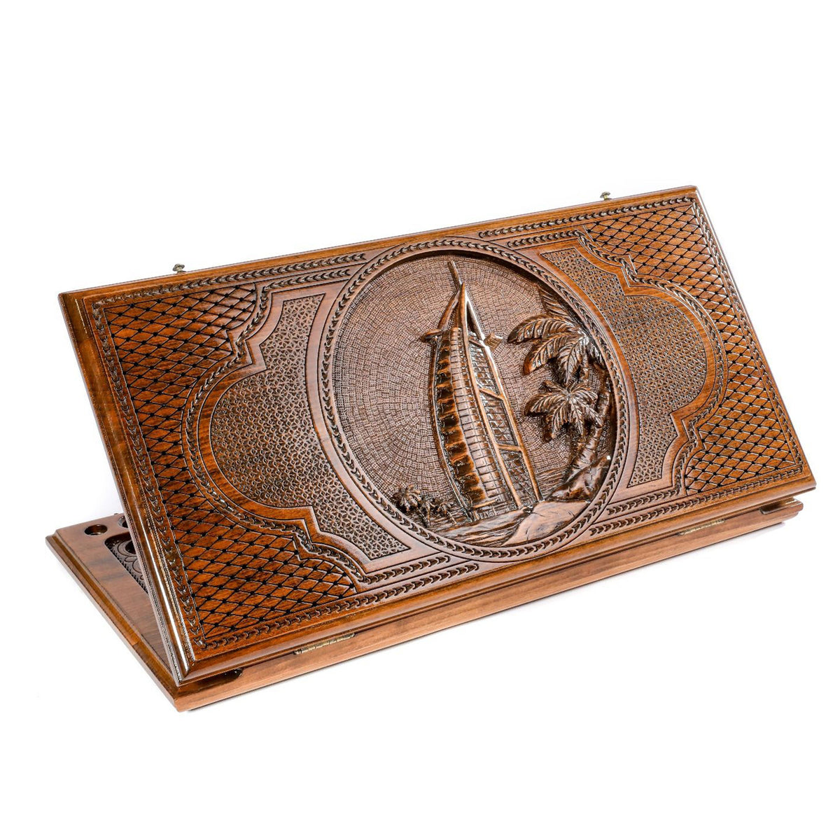 Backgammon Set with Burj Al Arab, 60 cm