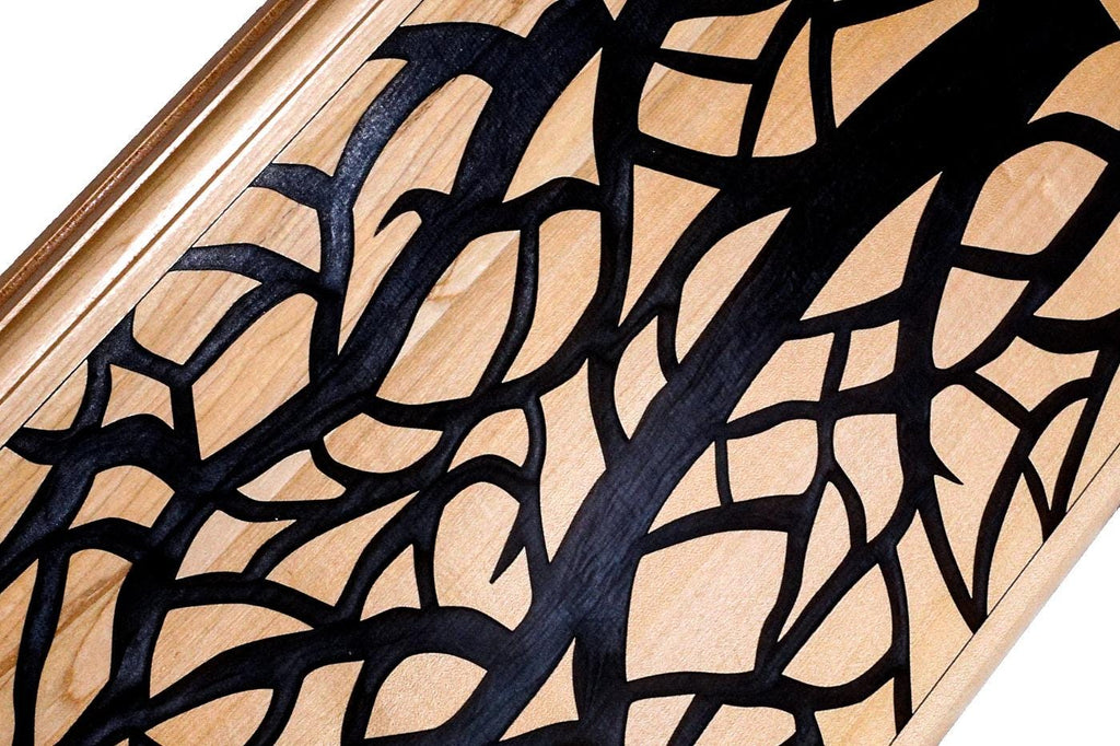 Two-Sided Backgammon Set with Epoxy Tree of Life, 60 cm – photo 2