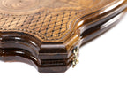 Walnut Backgammon Set with Armenian Coat of Arms, 60 cm (Model 12319) – photo 9