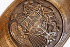 Walnut Backgammon Set with Armenian Coat of Arms, 60 cm (Model 12319) – photo 2