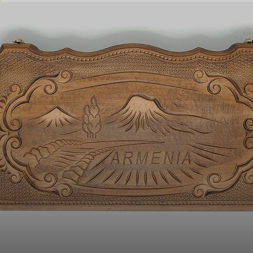 Backgammon Set with Armenia, 60 cm – video