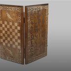 Backgammon-Set mit armenischem Alphabet, 50 cm – Foto 2